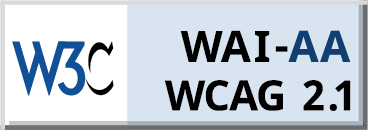 W3C WAI-AA — συμμόρφωση με WCAG 2.1 Επίπεδο AA (άνοιγμα ελεγκτή AChecker σε νέα καρτέλα)